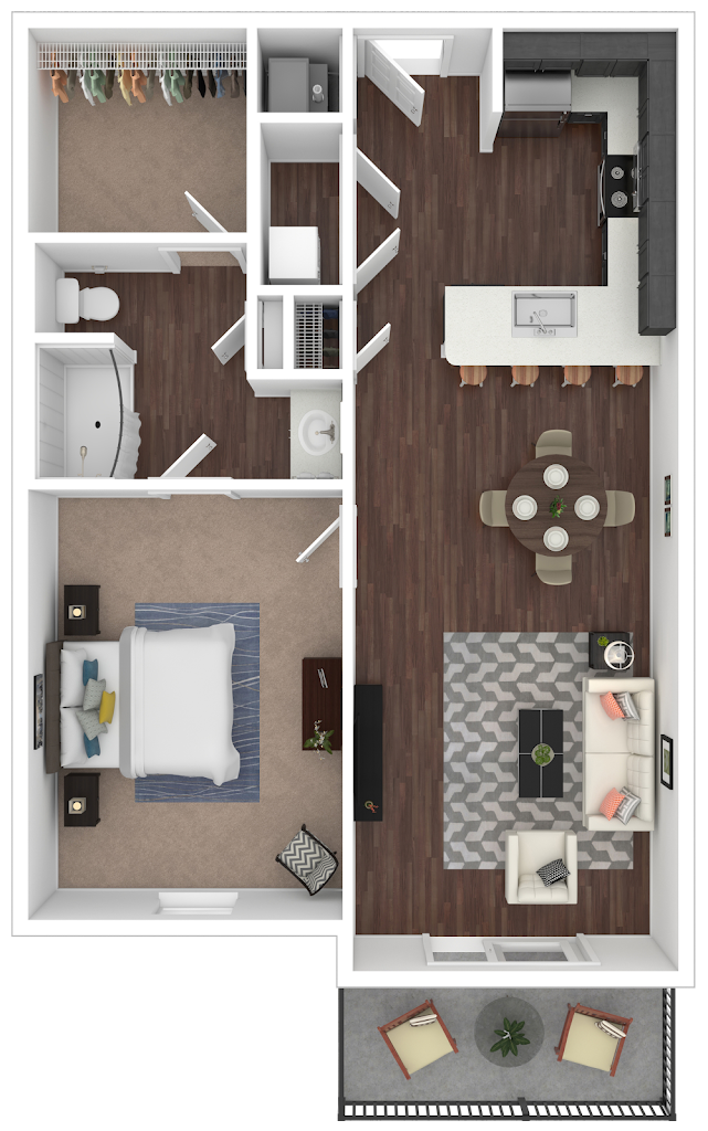 Rendered Alpha Floorplan Diagram