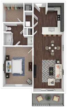 Rendered Alpha Floorplan Diagram