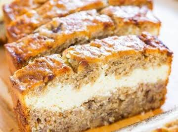 Cream Cheese-Filled Banana Bread