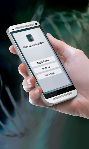 蓝色漩涡 TouchPal