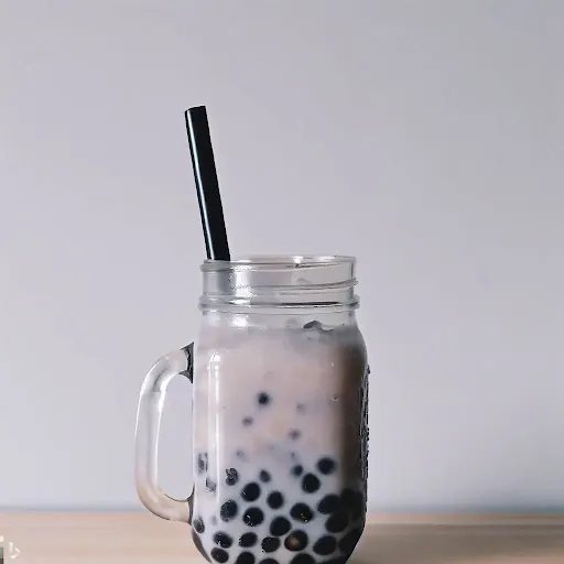 Taro Bubble Milk [450 Ml, 1 Mason Jar]