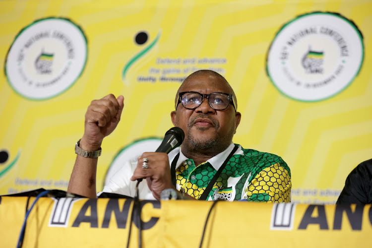 ANC newly elected secretary general Fikile Mbalula