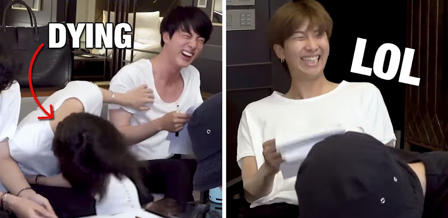 BTS Completely Lost It Over Jin And J-Hope's Voice Acting