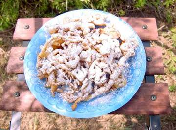 County Fair Funnel Cakes – you can make funnel cakes just like you buy out.