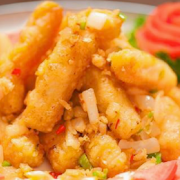 Deep Fried Squid with Spiced Salt & Pepper 椒鹽鮮魷