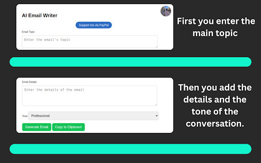 AI Email Writer screenshot 2