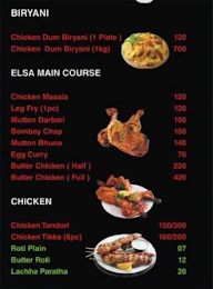 Elsa Hot & Spicy menu 1