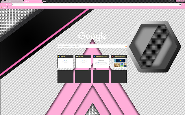 Pink Carbon chrome extension