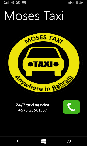 Moses Taxi in Bahrain