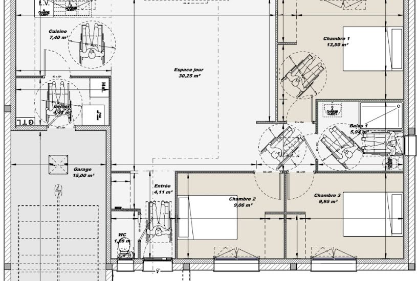  Vente Terrain + Maison - Terrain : 678m² - Maison : 85m² à Bellou-en-Houlme (61220) 