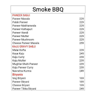 Smoke BBQ menu 1