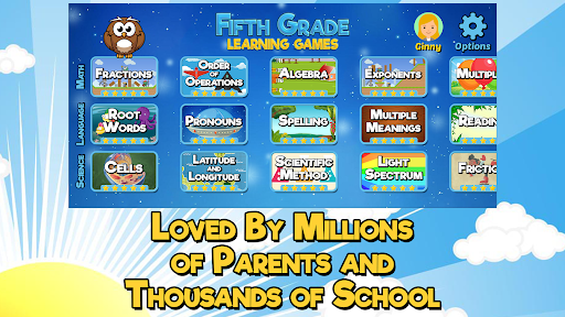 Screenshot Fifth Grade Learning Games SE