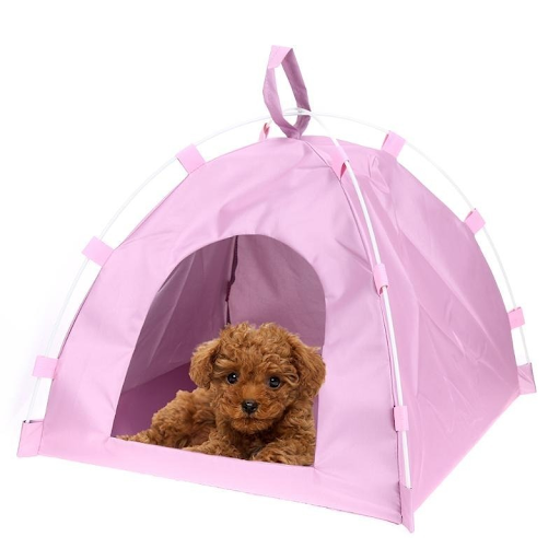 Portable Folding Dog House Pet Cage Cat Carrier Tent Playpen Puppy Kennel Breathable Easy Operation Outdoor Removable Fe