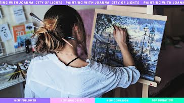 Painting With Joanna - Twitch Overlay template