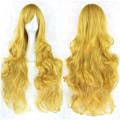 Title 17, New Style Female Oblique Bangs Multicolor 80 Cm...
