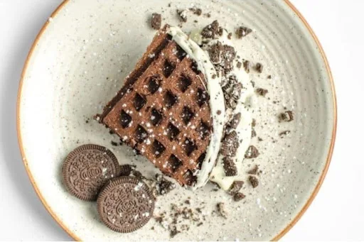 Oreo White Chocolate Waffle