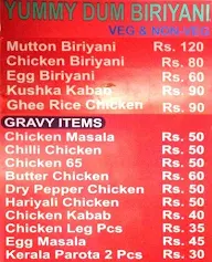 Yummy Dum Biriyani menu 2