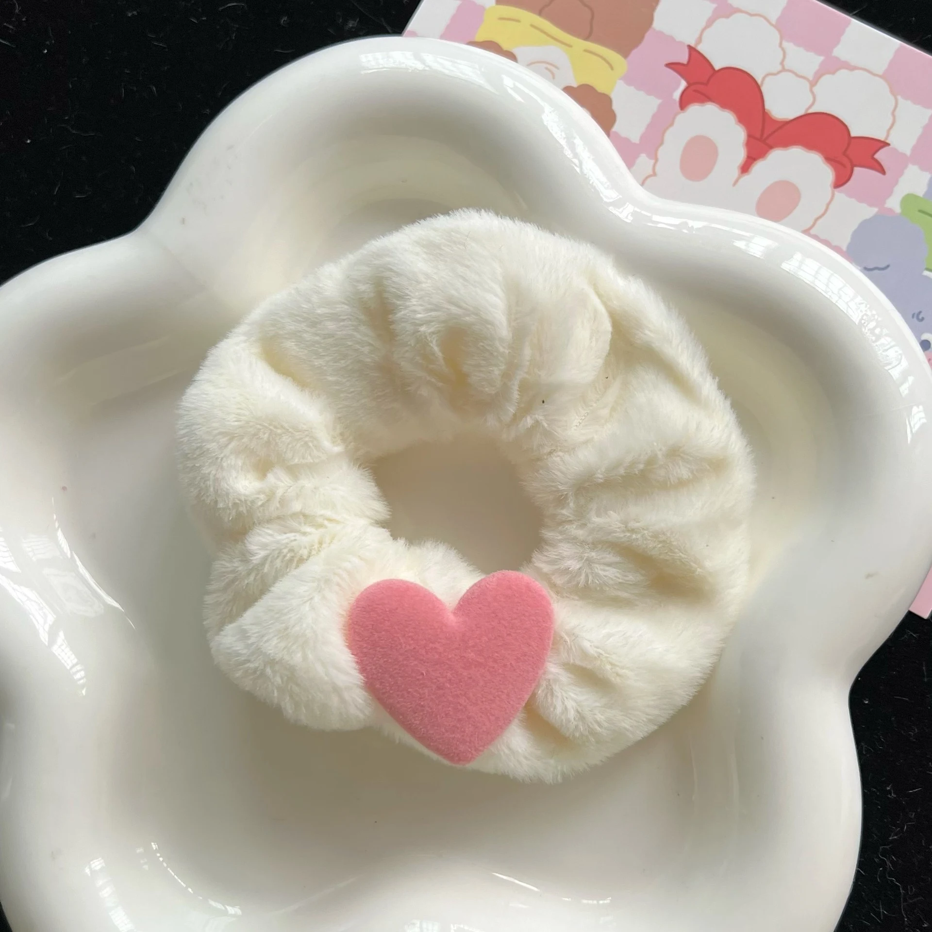 Title 2, Flocking Love Plush Haarring Grote Darm, zacht ...