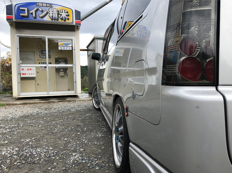 ステップワゴンのステップ君頑張れ！・精米機コラボに関するカスタム事例の投稿画像1枚目