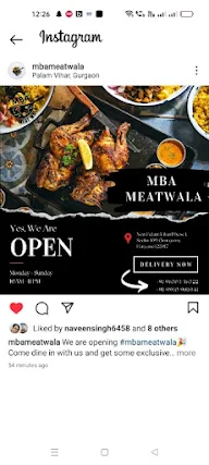 MBA Meatwalla menu 1