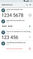 SecureAuth Authenticate Screenshot