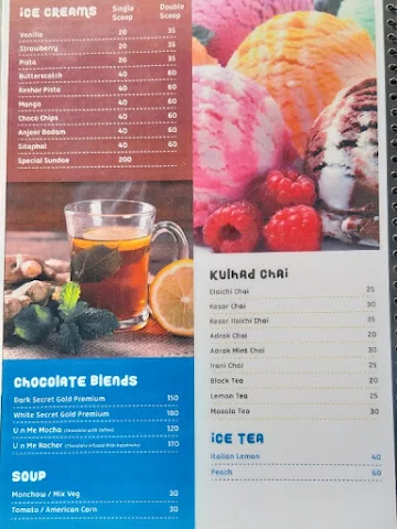 Cafe U N Me menu 