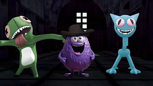 Screenshot Purple Monster Horror Games