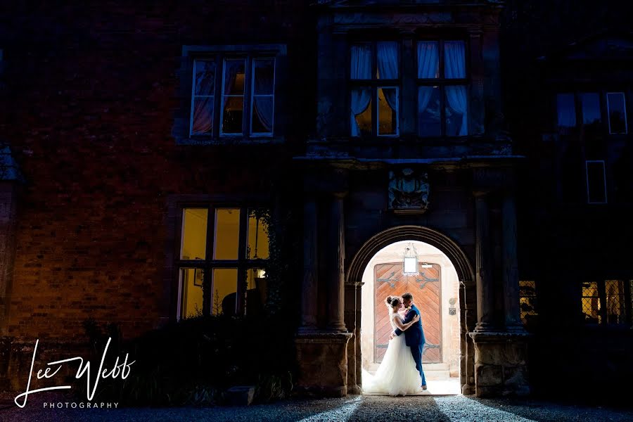 Wedding photographer Lee Webb (leewebbphoto). Photo of 1 July 2019