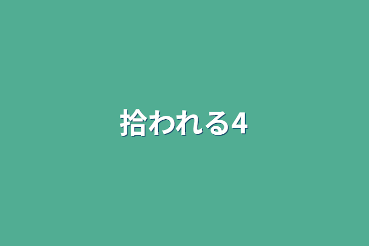 「拾われる4」のメインビジュアル