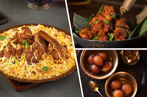 Mutton Biryani Combo (Serves 1)