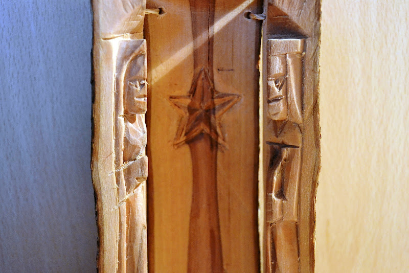 Legno intagliato di Samyna