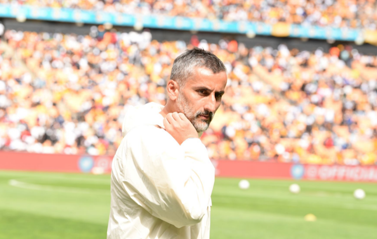 Orlando Pirates coach Jose Riveiro during the DStv Premiership match between against Kaizer Chiefs at FNB Stadium on October 29.