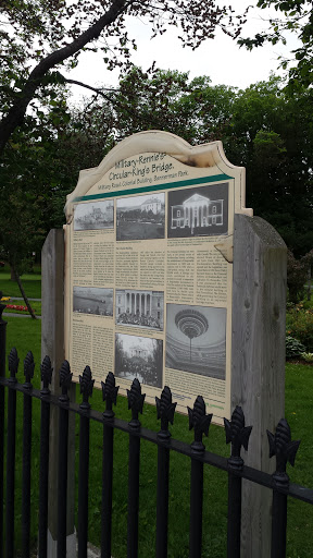 Bannerman Park Walk Sign