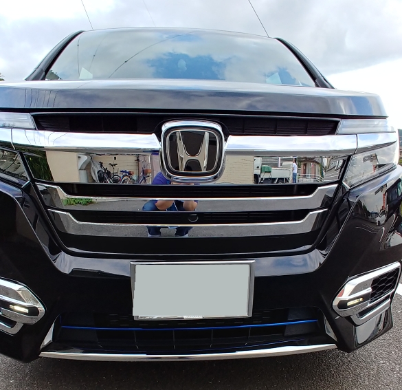 ステップワゴンの洗車・メッキパーツに関するカスタム事例の投稿画像3枚目