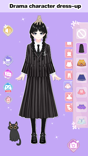 Screenshot Vlinder Princess Dress up game