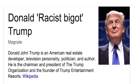 Trump2Racist