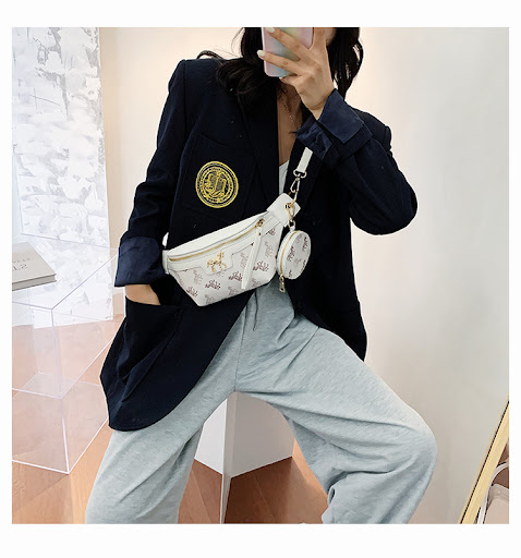 Title 7, Chain Crossbody Korean Style Wild Chest Shoulde...