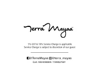 Terra Mayaa Restaurant and Lounge menu 1