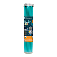 3Doodler Start Eco-Plastic - 100 Strand Tube - Terrific Teal