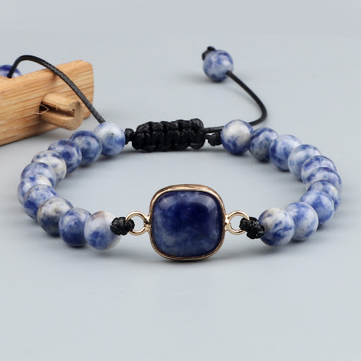 Title 1, Handmade Stone Pendant Tiger Eye Cat Eye Bracel...