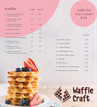 Waffle Craft menu 2