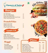 Flavours of Swiss menu 1