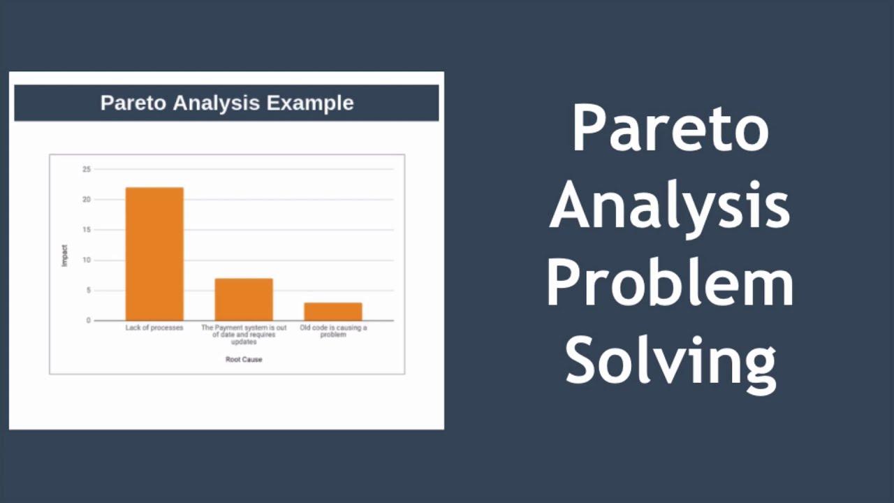 Pareto Principle In Problem Solving: