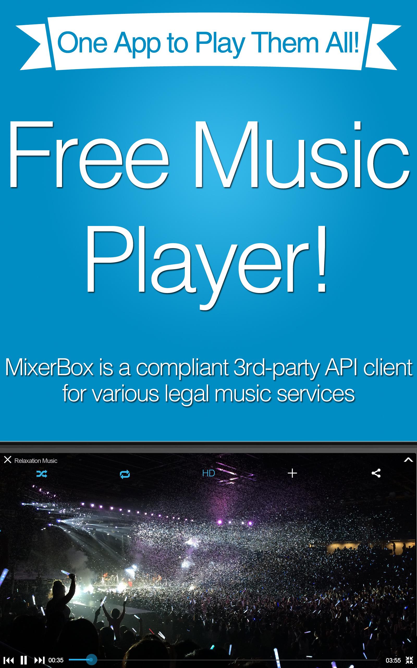 Android application Music MP3 Player (Lite) screenshort