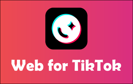 Web for TikTok Preview image 0