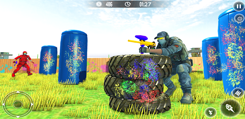 Paintball Fps Shooting Offline Paintball Game