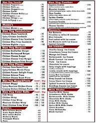 Twist Roll Restaurant menu 2