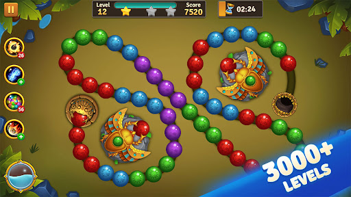 Screenshot Jungle Marble Blast