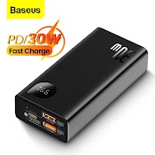 [Mã Elbmo12 Giảm 12% Đơn 500K] Pin Sạc Dự Phòng Baseus 30W 20000Mah / 10000Mah Cho Iphone 13 Pro Max Ipad Pro