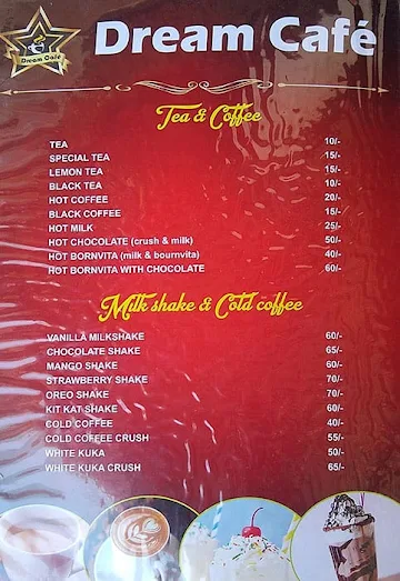 Dream Cafe Bhukum menu 